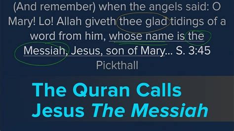 the messiah in islam